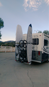Customized Yakups® RV Vertical Kayak racks! SEE the Possibility's Versatile racks carry Paddle boards, Bikes, Kayaks