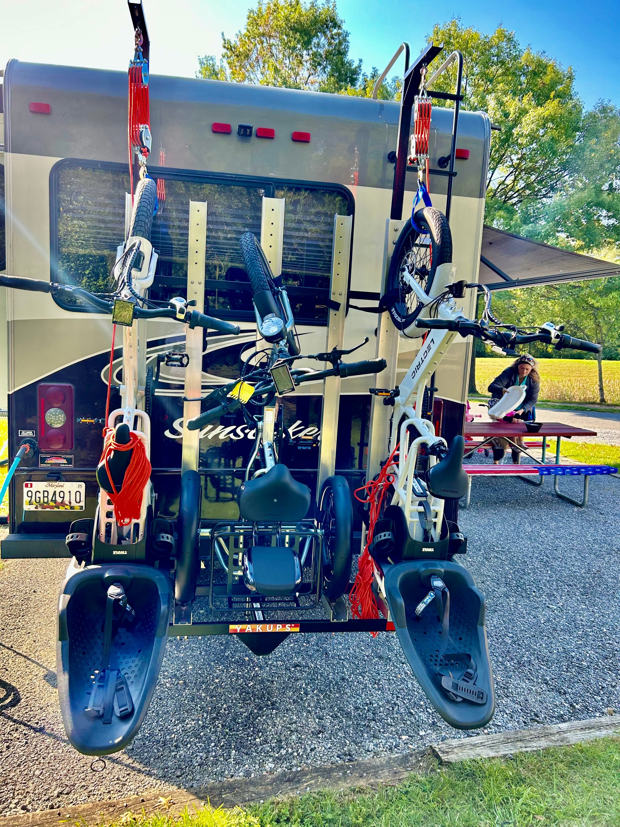 Trike carrier for rv hotsell