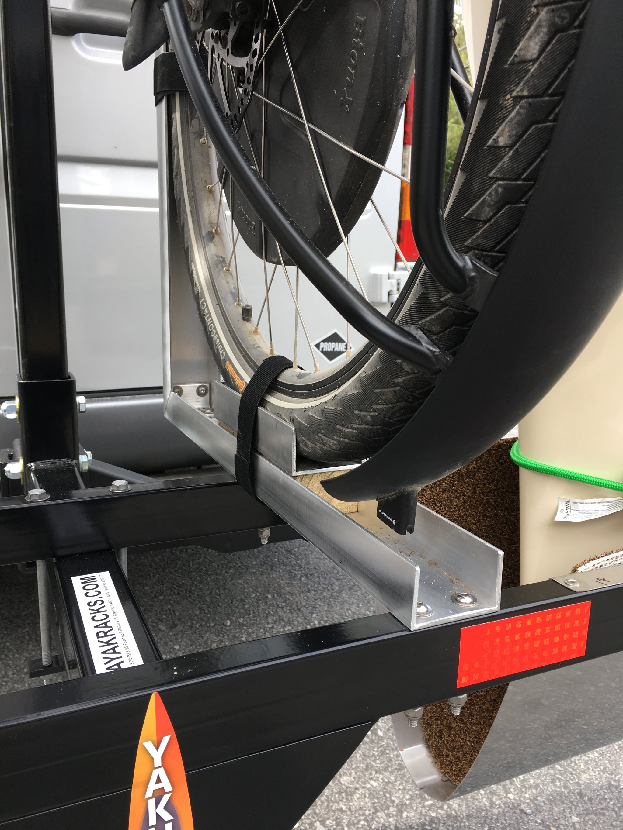 Bike Tire / rear fender protector block ( see photo) - Yakups® RV Kayak ...