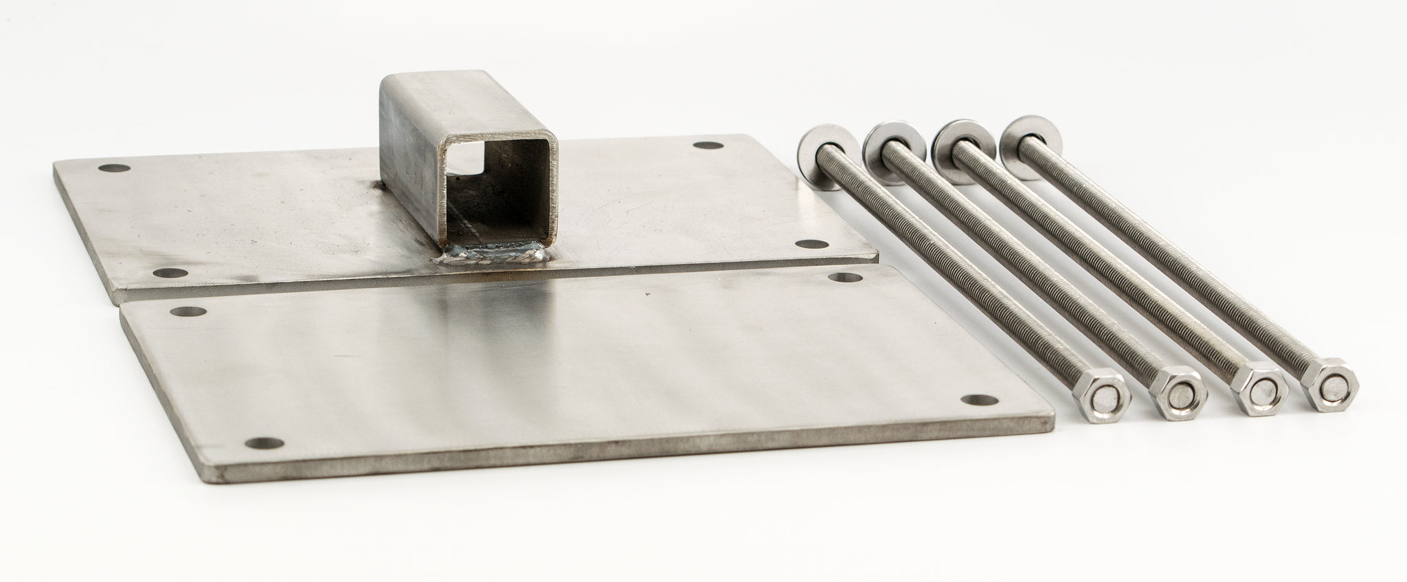 Vertical Stabilizer Plates for RV Bumper Rack