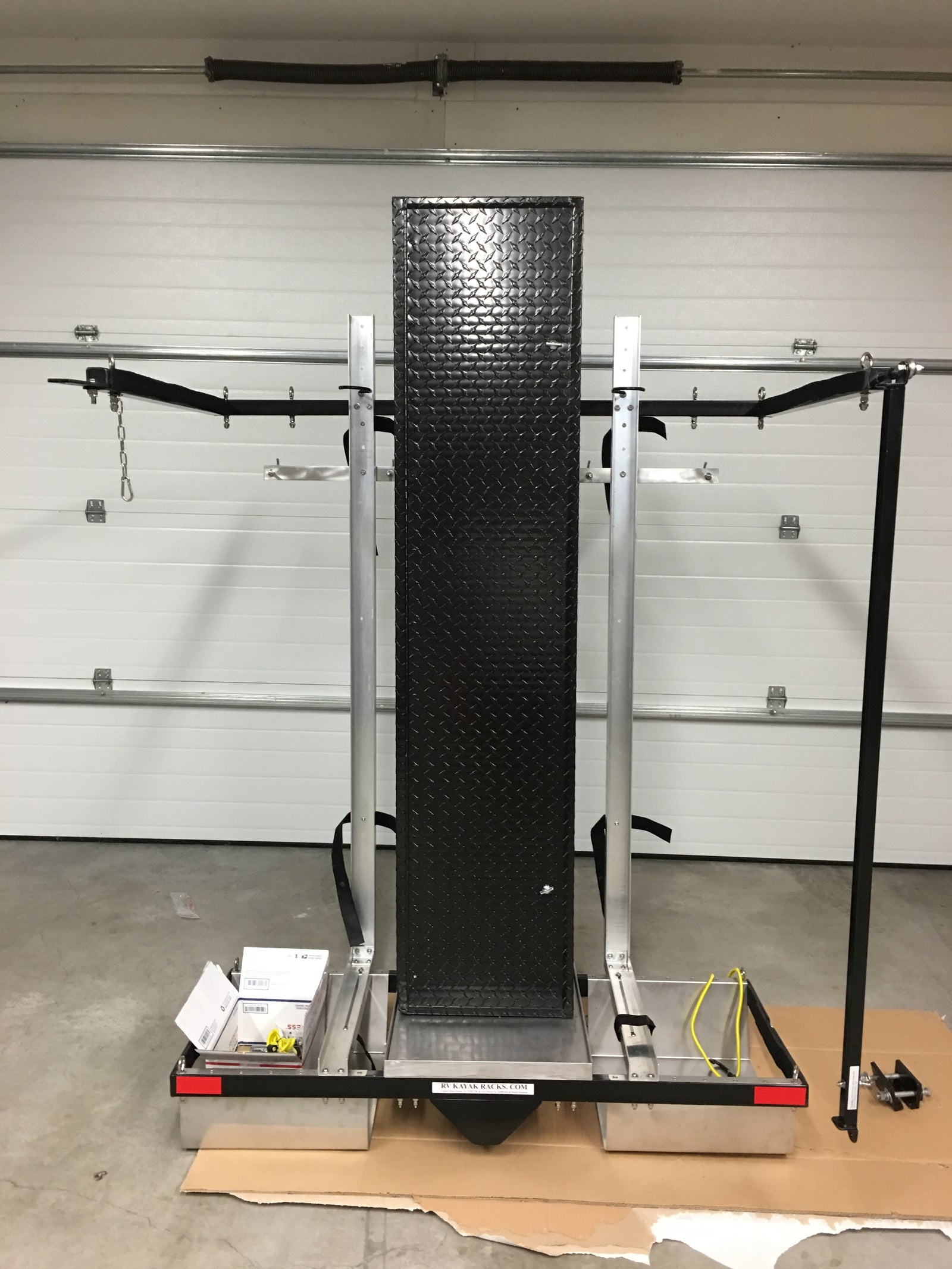 Customized Yakups® RV Vertical Kayak racks! Fits Canoes, watercrafts ...