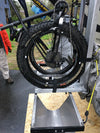 Fits 4" or 4 1/2" wide Fat tire single bike rack rail kit.  Fits Yakups brand racks.