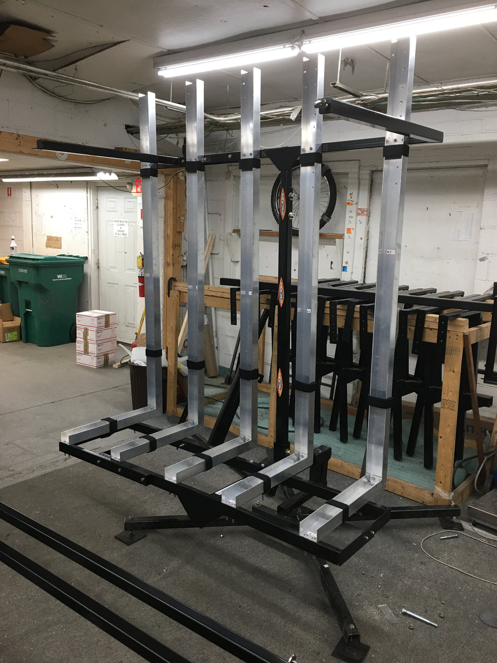 Customized Yakups® RV Vertical Kayak racks! Fits Canoes, watercrafts ...