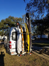 KR2B56S  RV vertical kayak racks for Up to four Kayaks, or boards. Use code anniversary sale